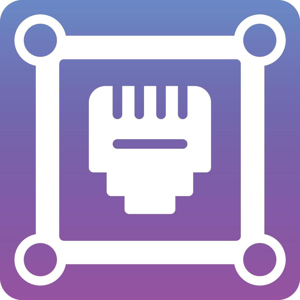 Telephone Socket Vector Icon