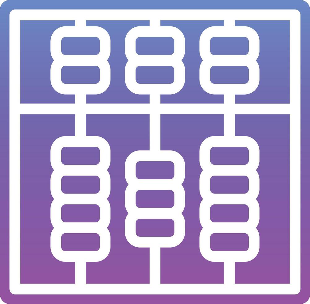 Abacus Vector Icon