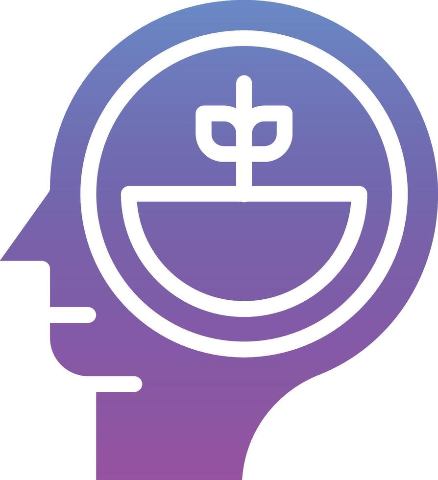 Mental Growth Vector Icon