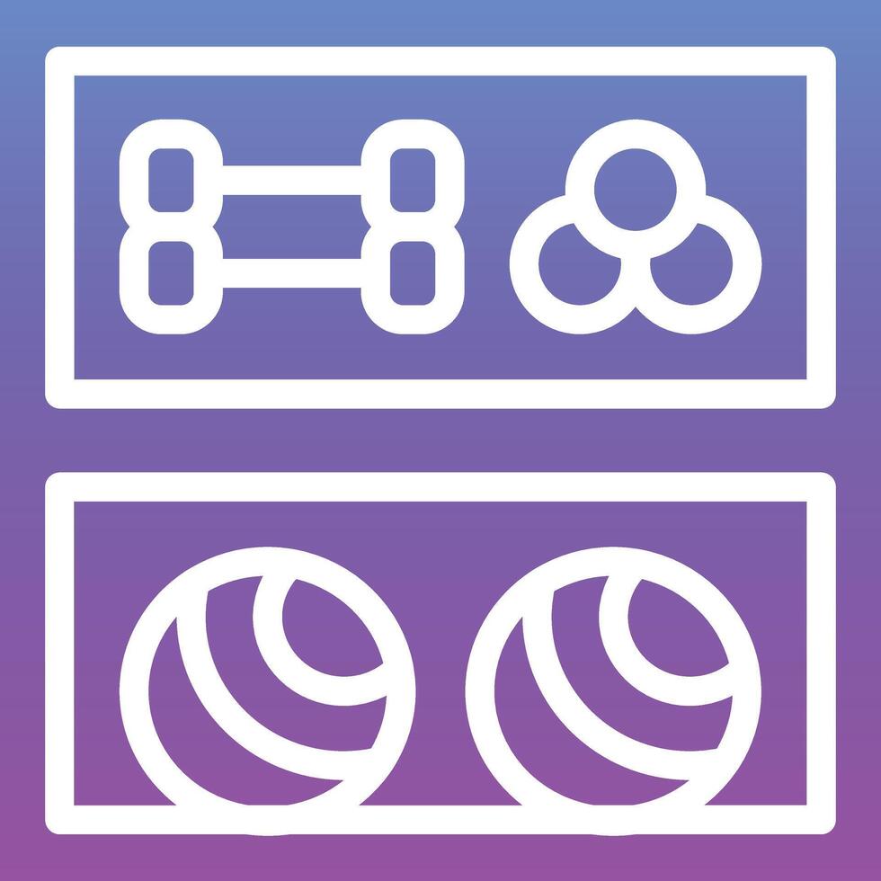 Gym Equipment Vector Icon