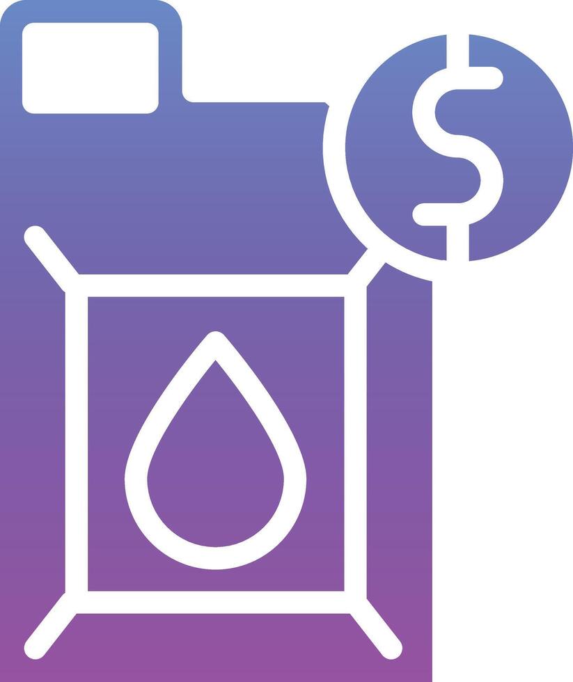 Oil Purchase Vector Icon