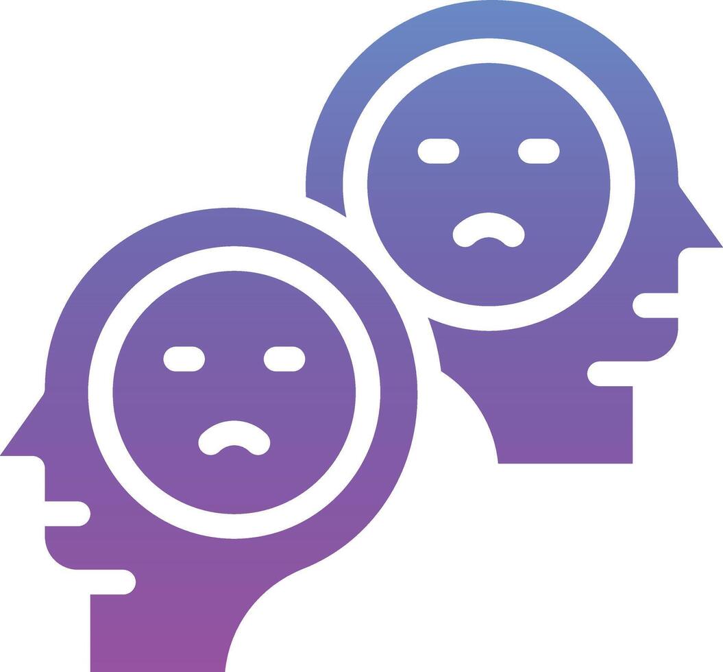 Bipolar Emotion Vector Icon