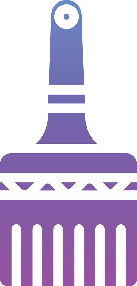 Basting Brush Vector Icon