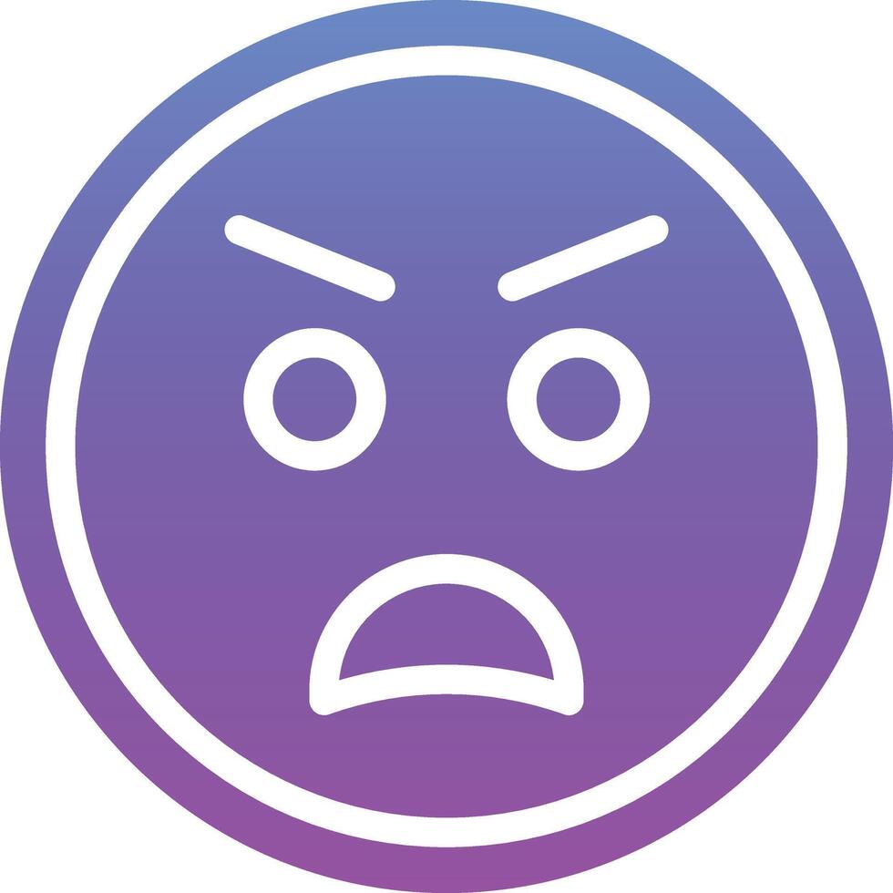 Anger Vector Icon