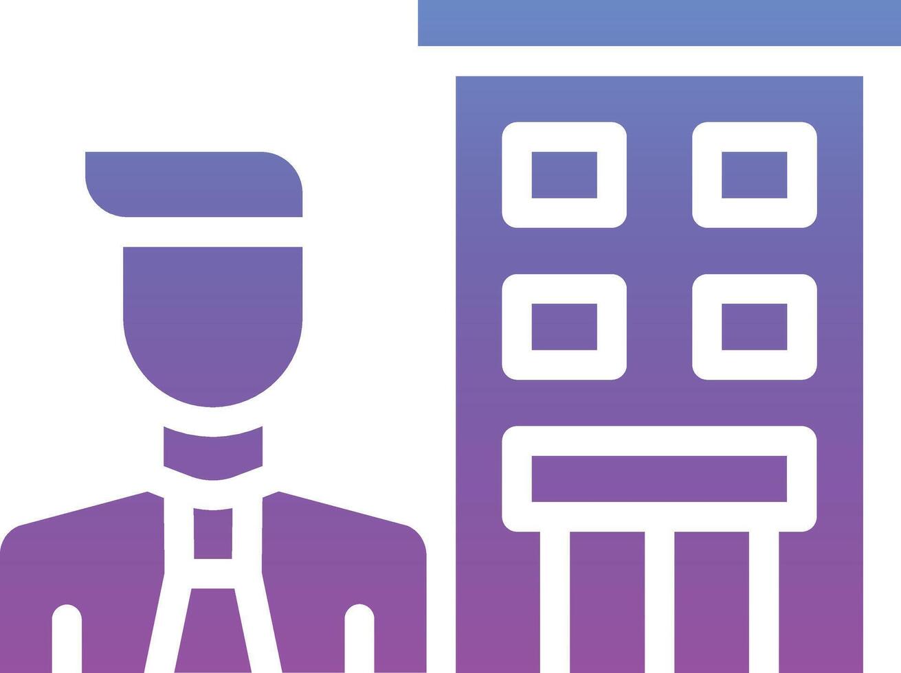 Hotel Administration Vector Icon
