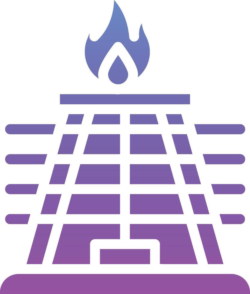 Oil Tower Vector Icon