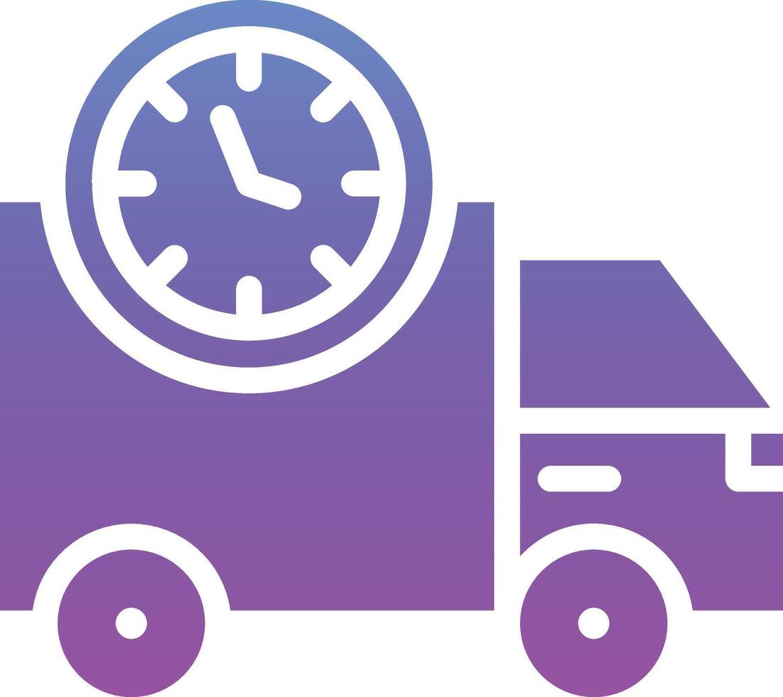 Delivery Time Vector Icon