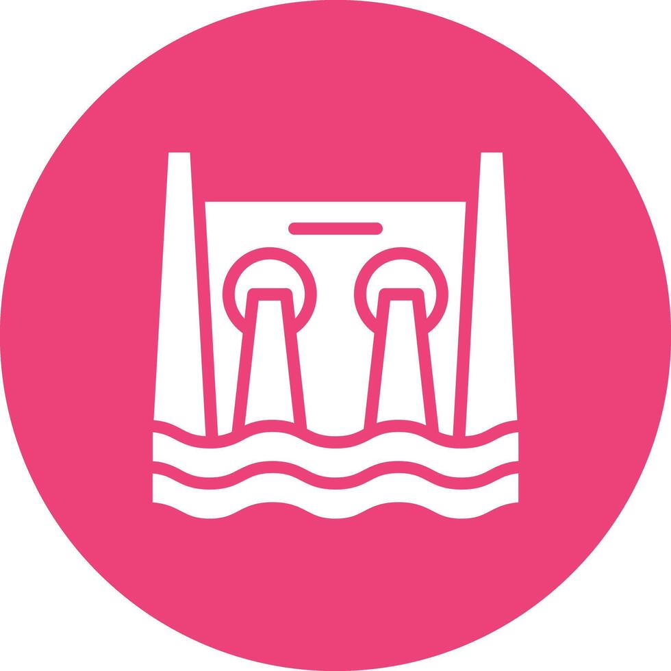 Hydro Power Vector Icon