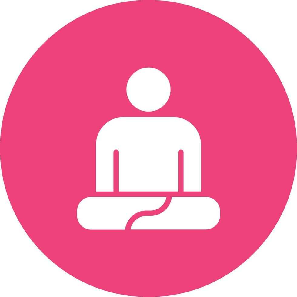 Meditation Vector Icon