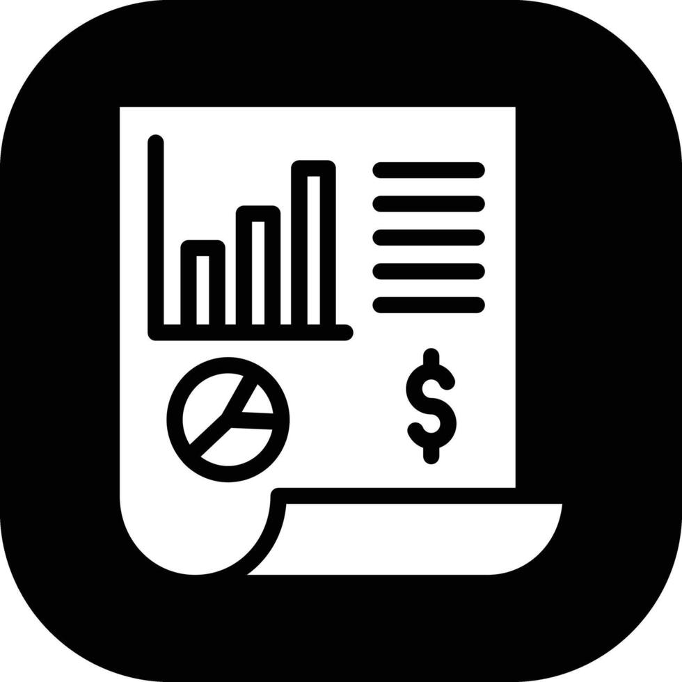 Business Report Vector Icon