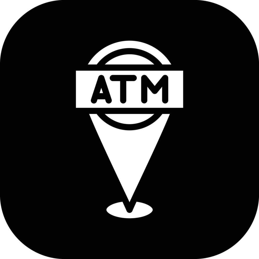 ATM Location Vector Icon