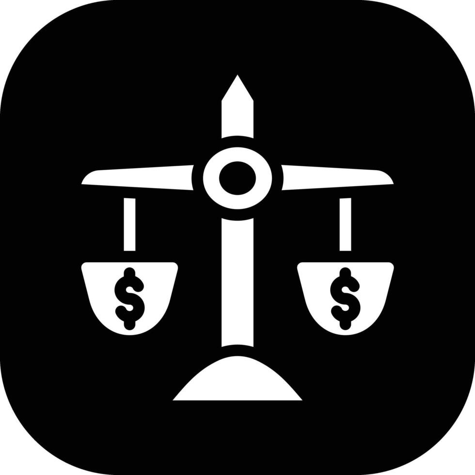 Currency Balance Vector Icon