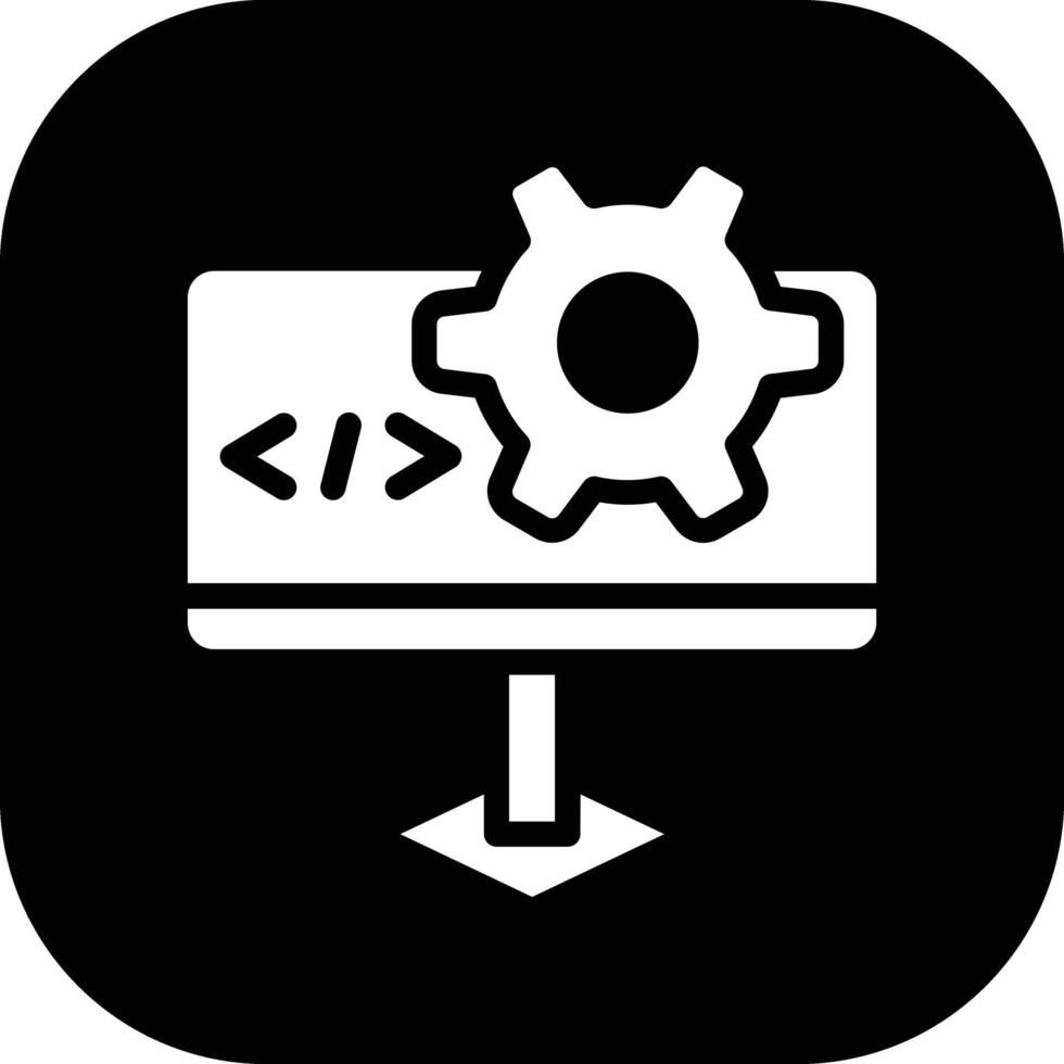 icono de vector de desarrollo web