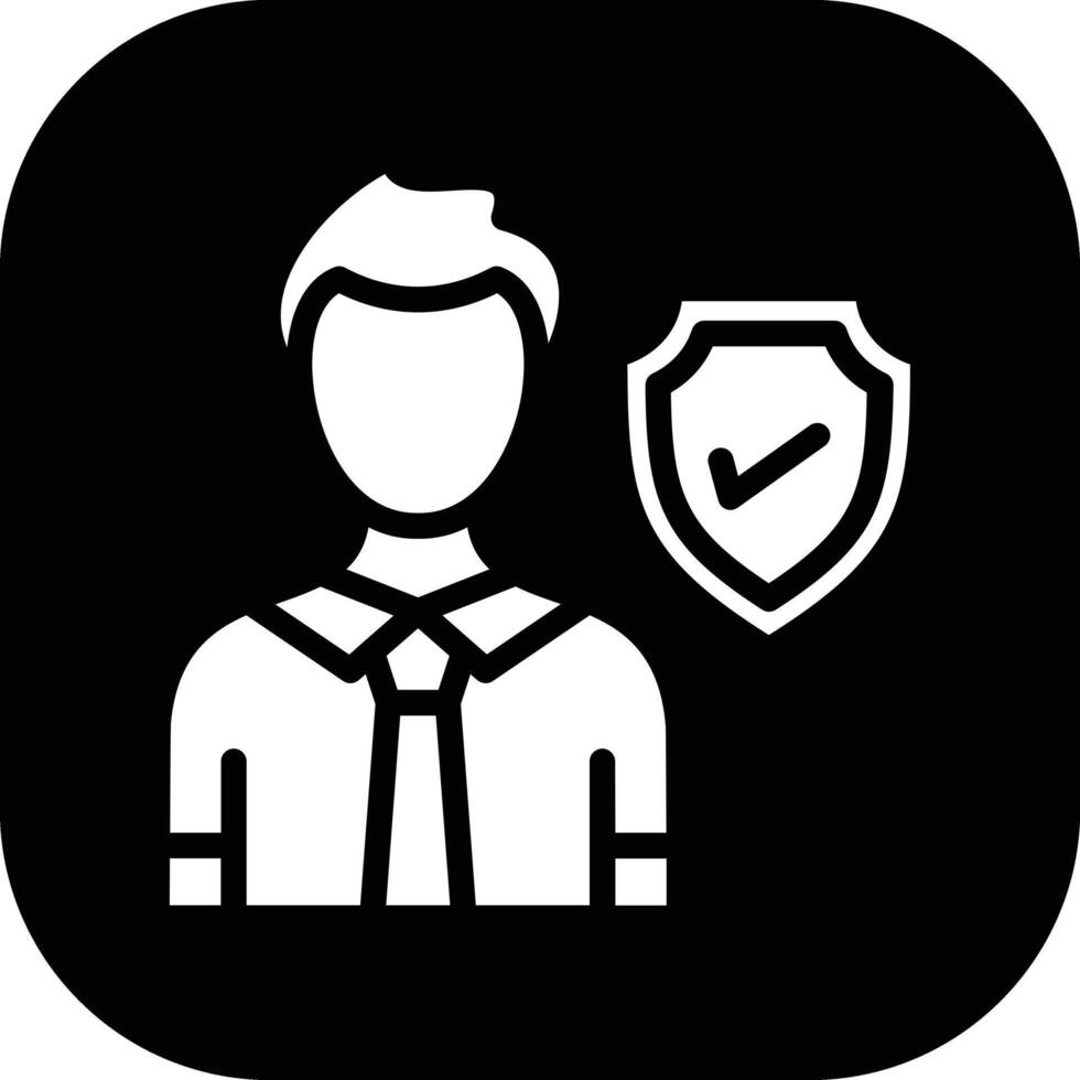 Employee Insurance Vector Icon