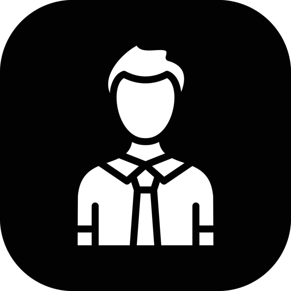 icono de vector de empleado