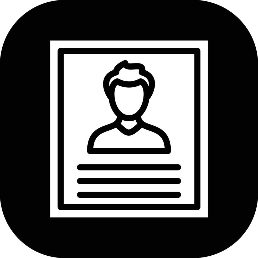 Resume Vector Icon