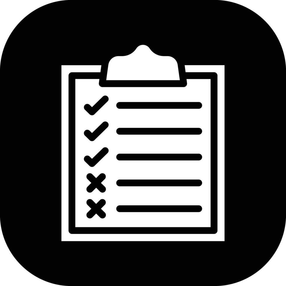 Checklist Vector Icon