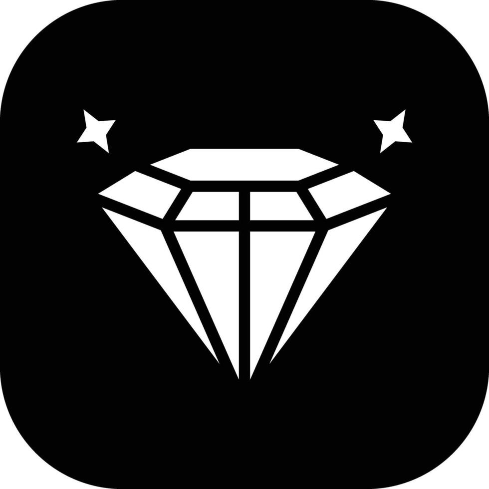 icono de vector de diamante