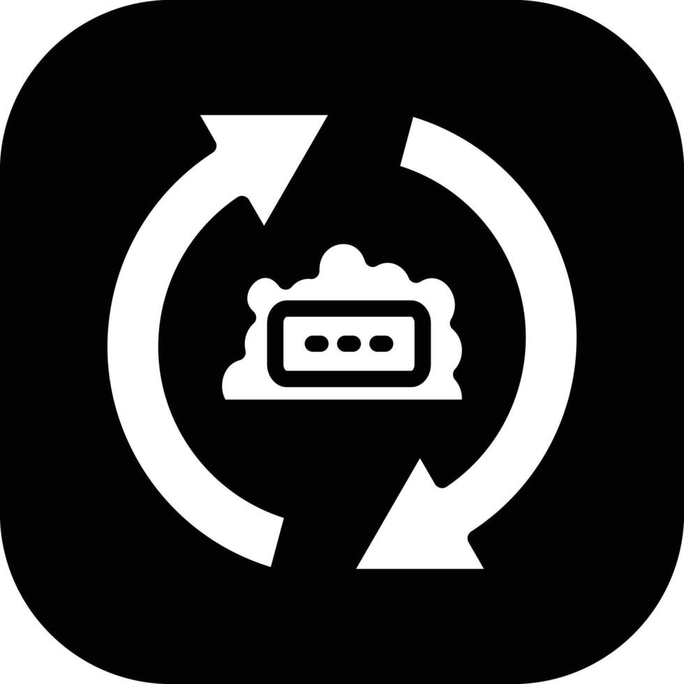 Cloud Sync Vector Icon