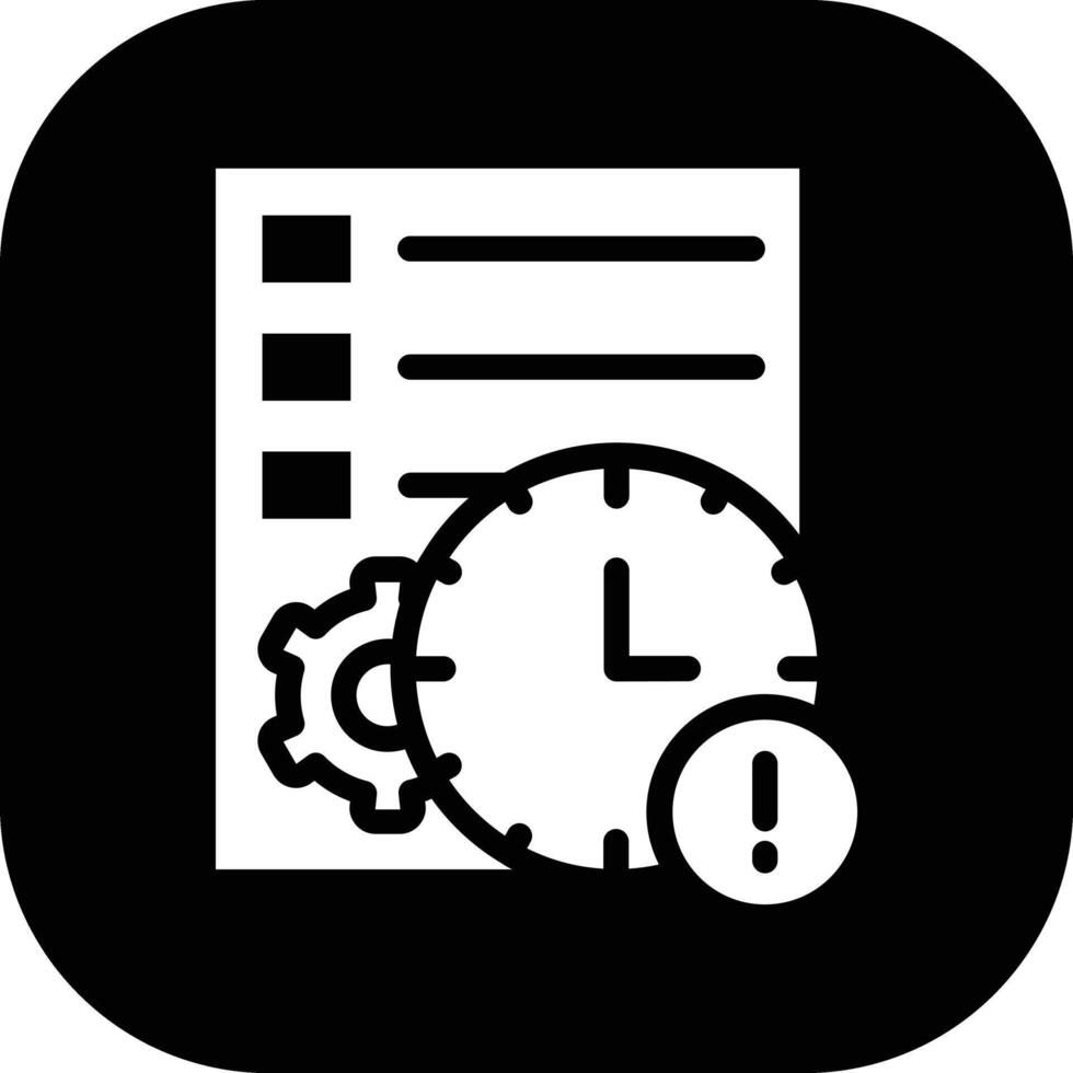 Deadline Vector Icon