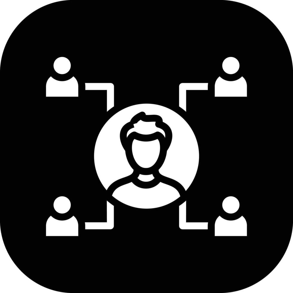 User Connection Vector Icon
