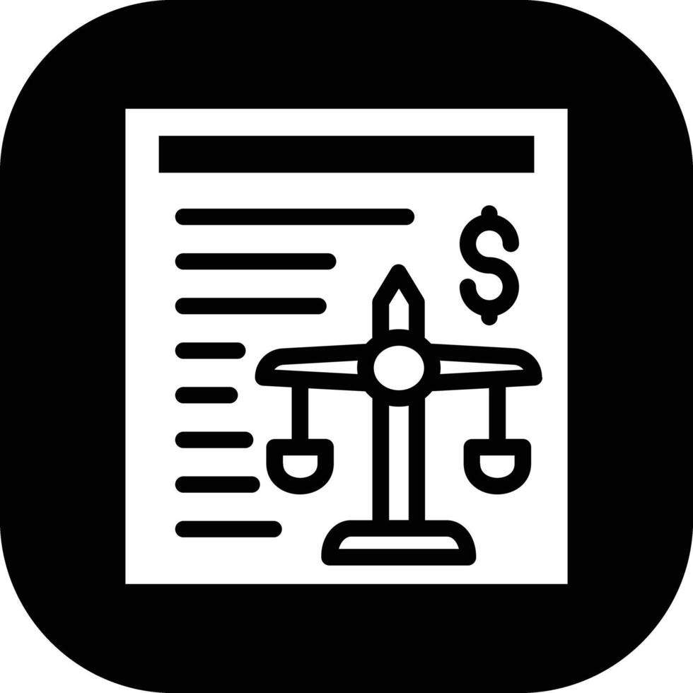 Budget Estimate Vector Icon