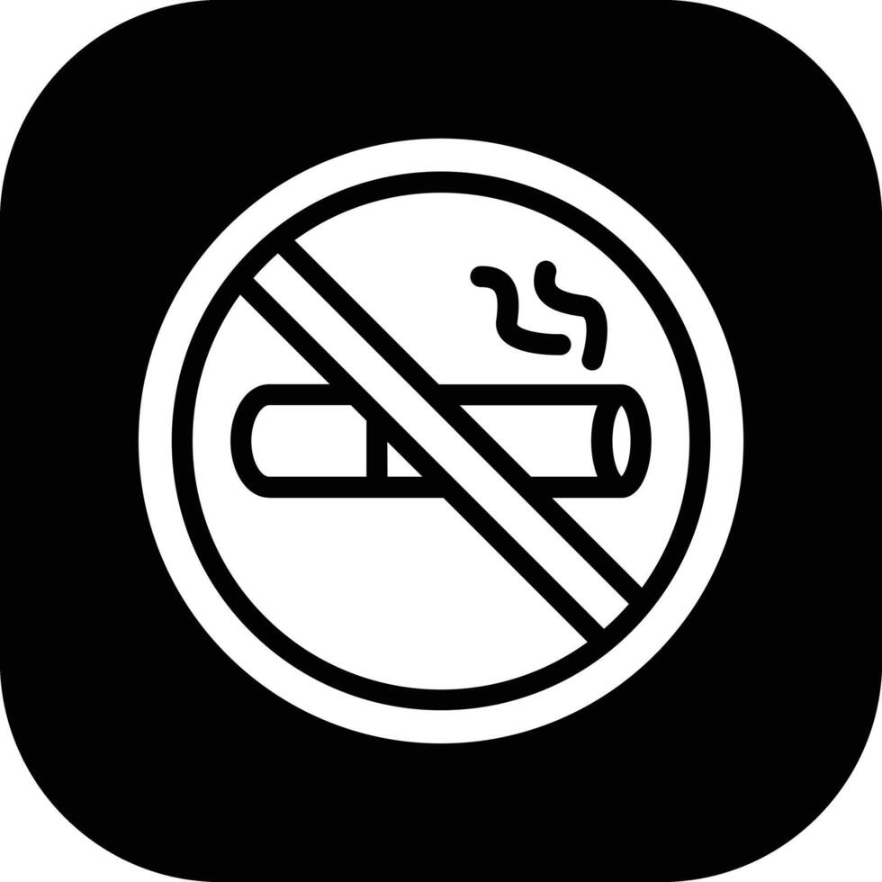 No Smoking Vector Icon