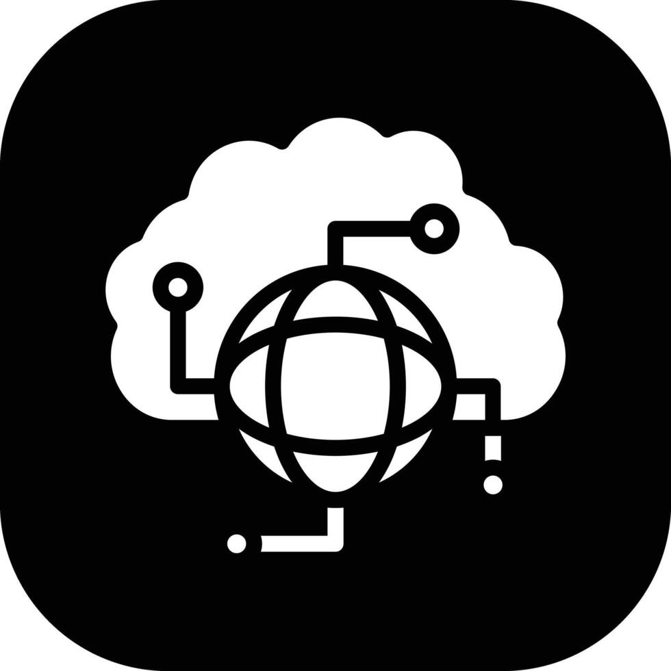 Cloud Network Vector Icon