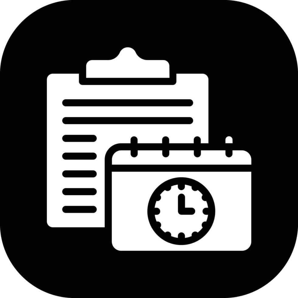 Schedule Vector Icon