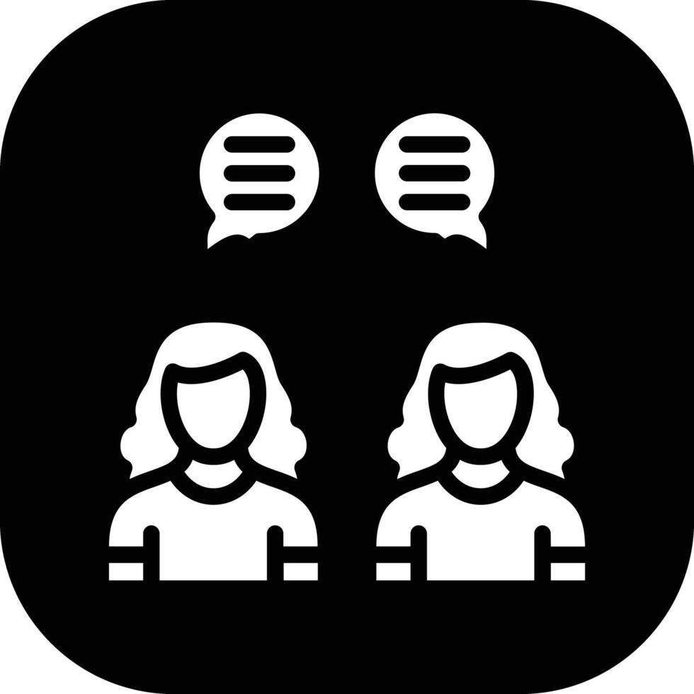 Conversation Vector Icon