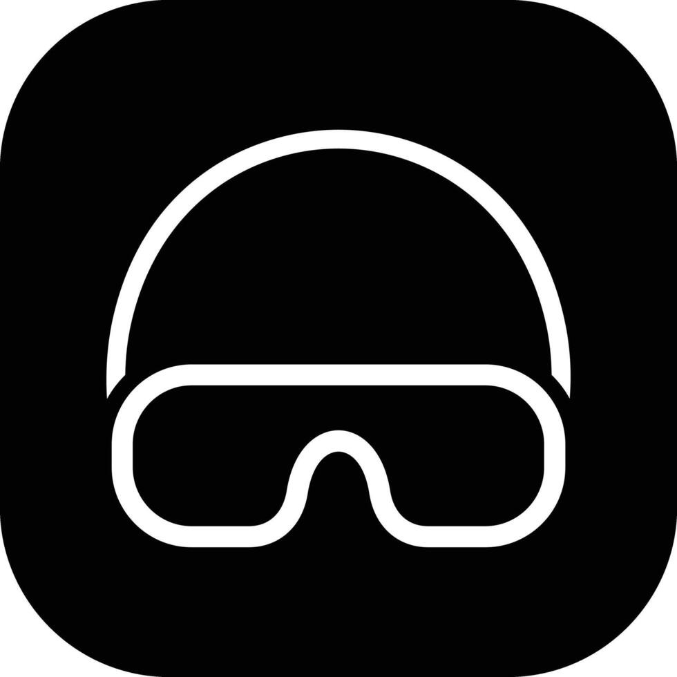 Swimming Glasses Vector Icon