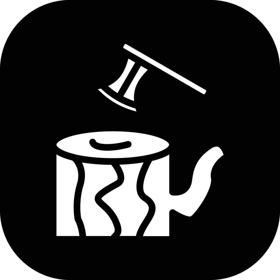 Deforestation Vector Icon