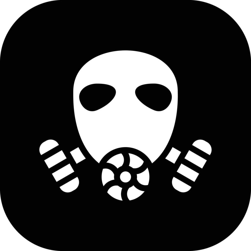 Gas Mask Vector Icon