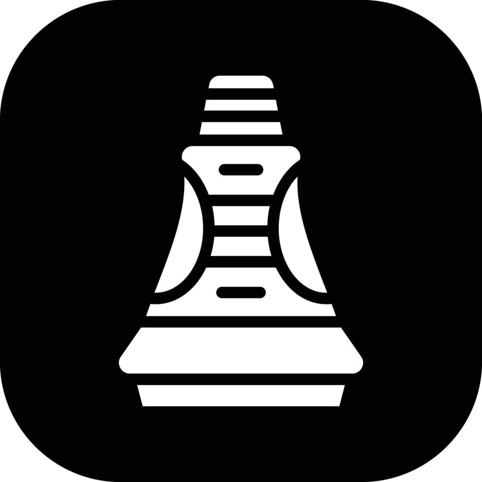 Racing Car Seat Vector Icon