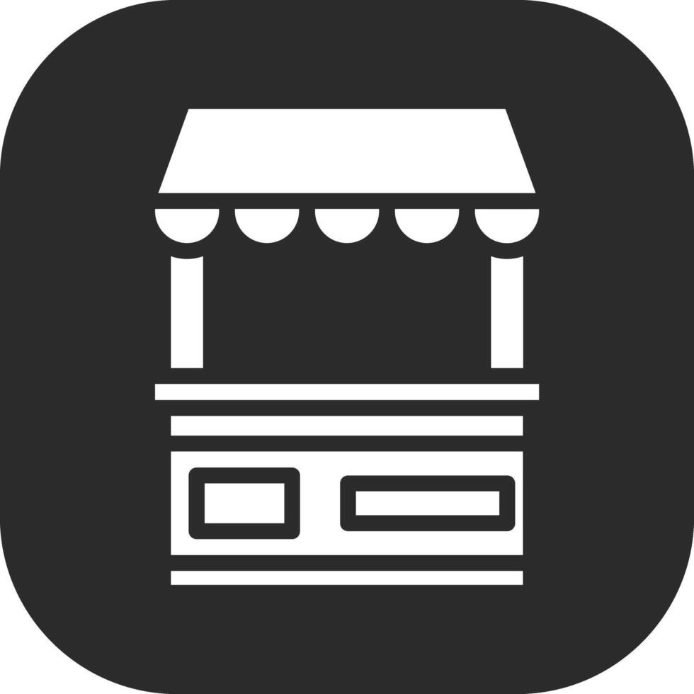 Food Stand Vector Icon