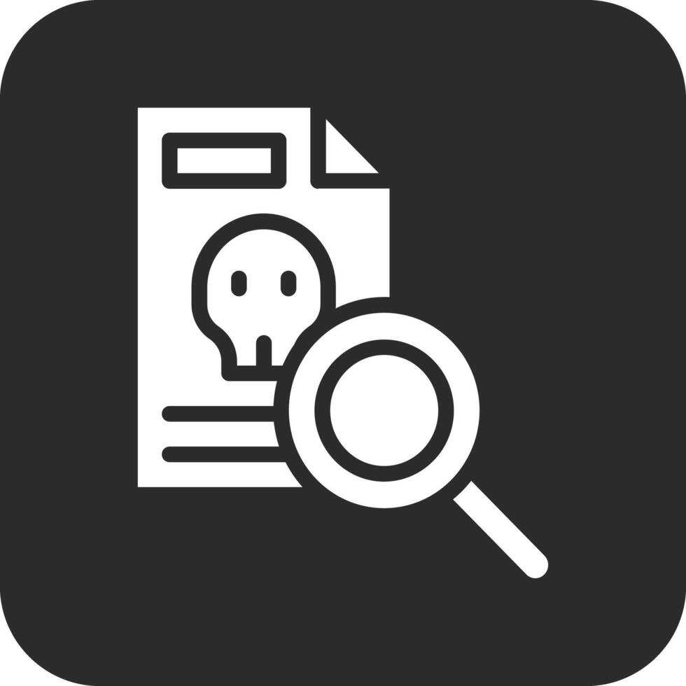 Crime File Vector Icon