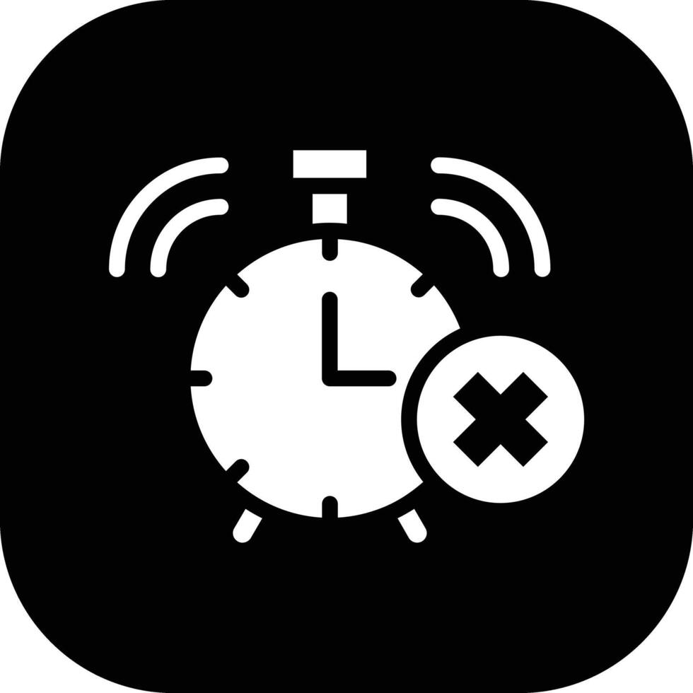 Remove Alarm Vector Icon