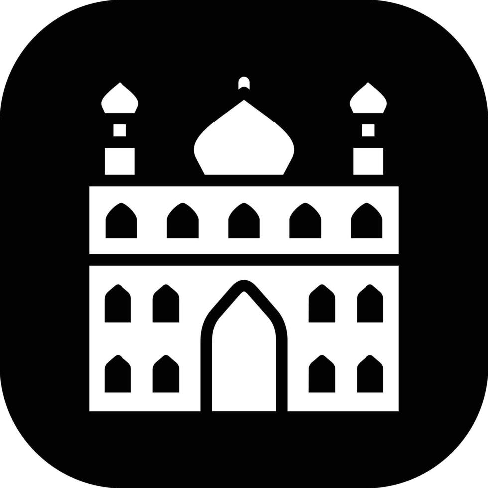 icono de vector de mezquita