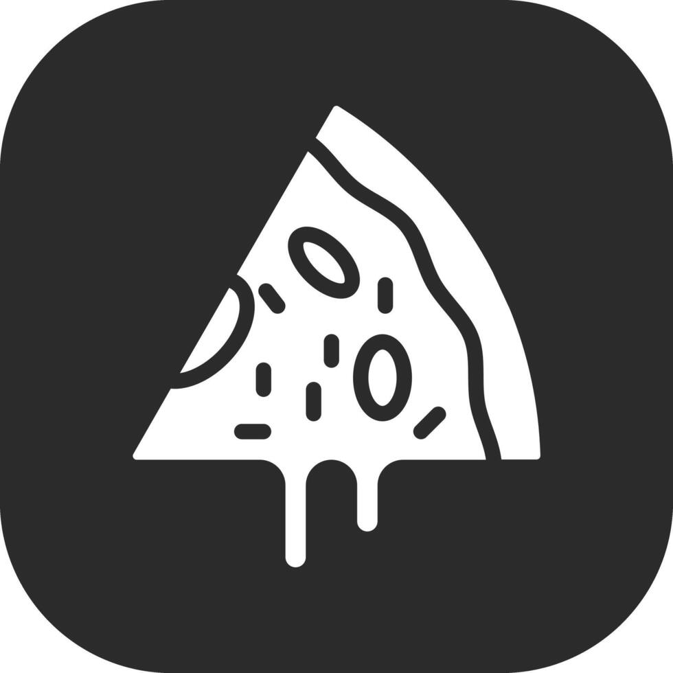 icono de vector de pizza