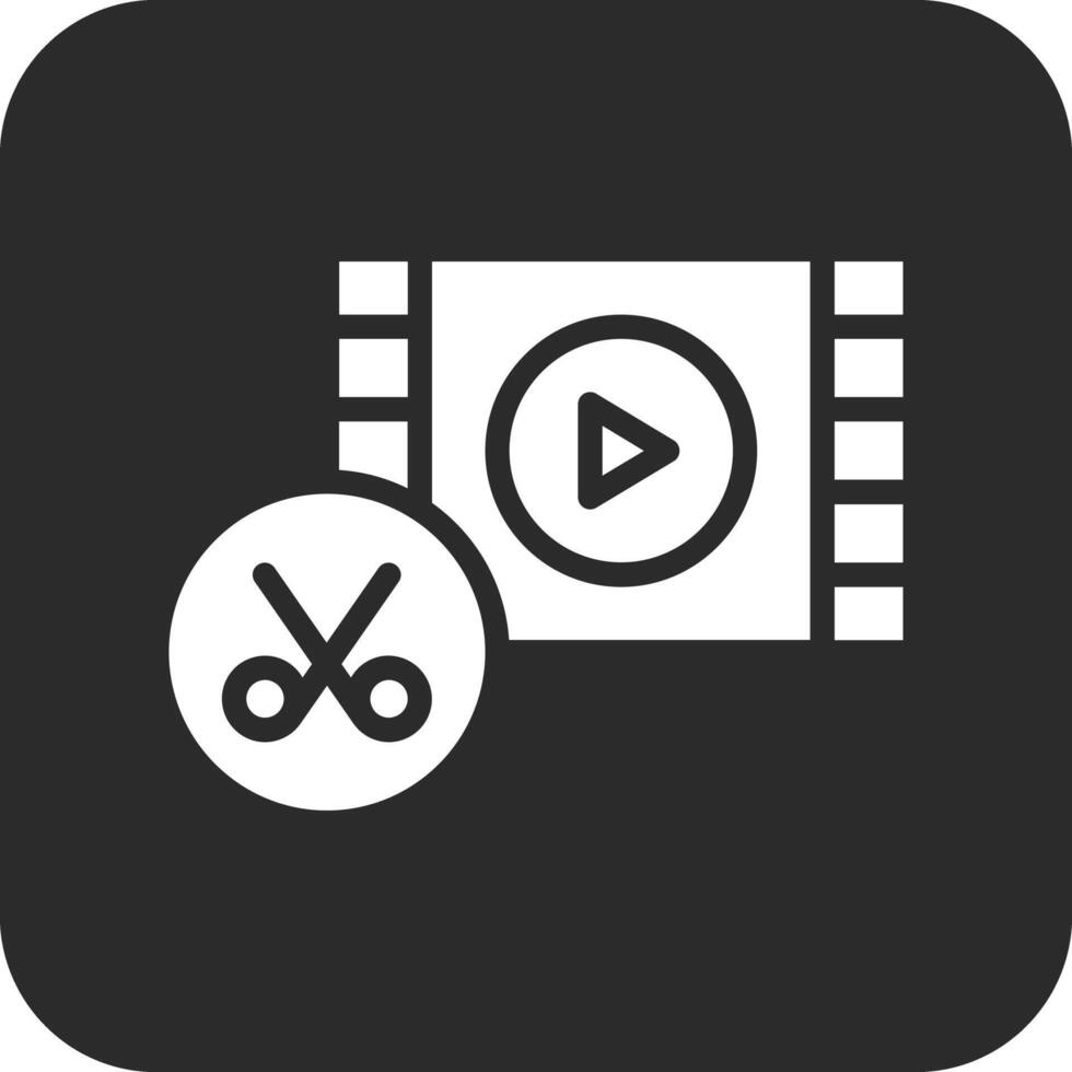 Film Editing Vector Icon