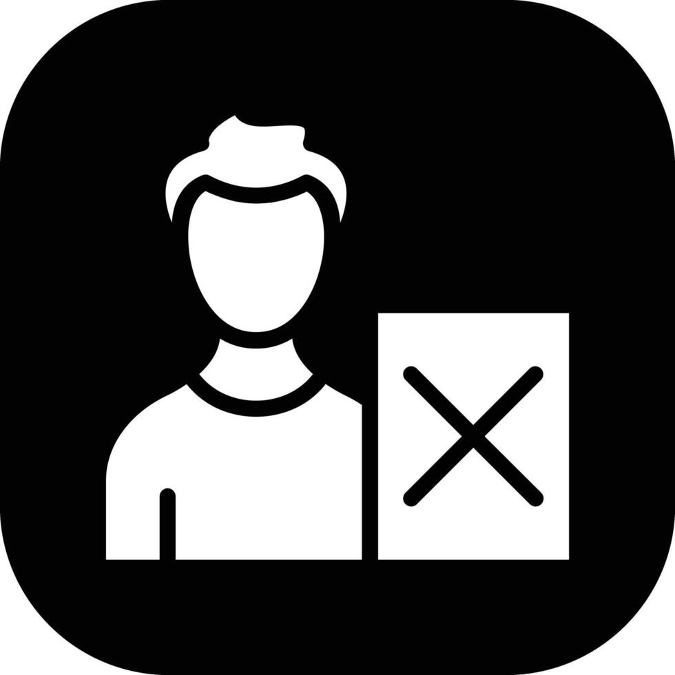 Disqualified Vector Icon
