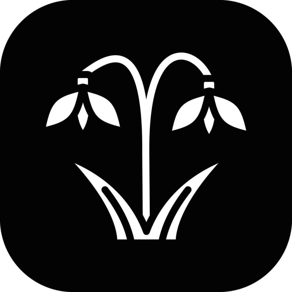 Snowdrop Vector Icon