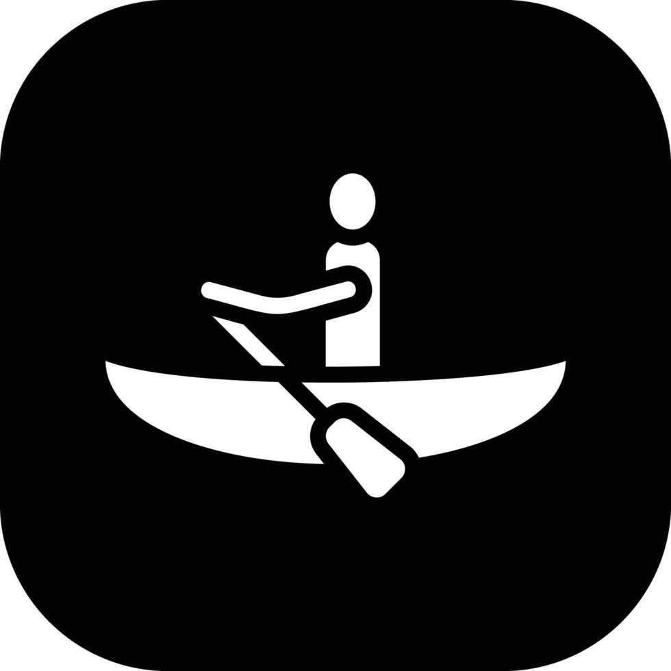 Rowing Vector Icon