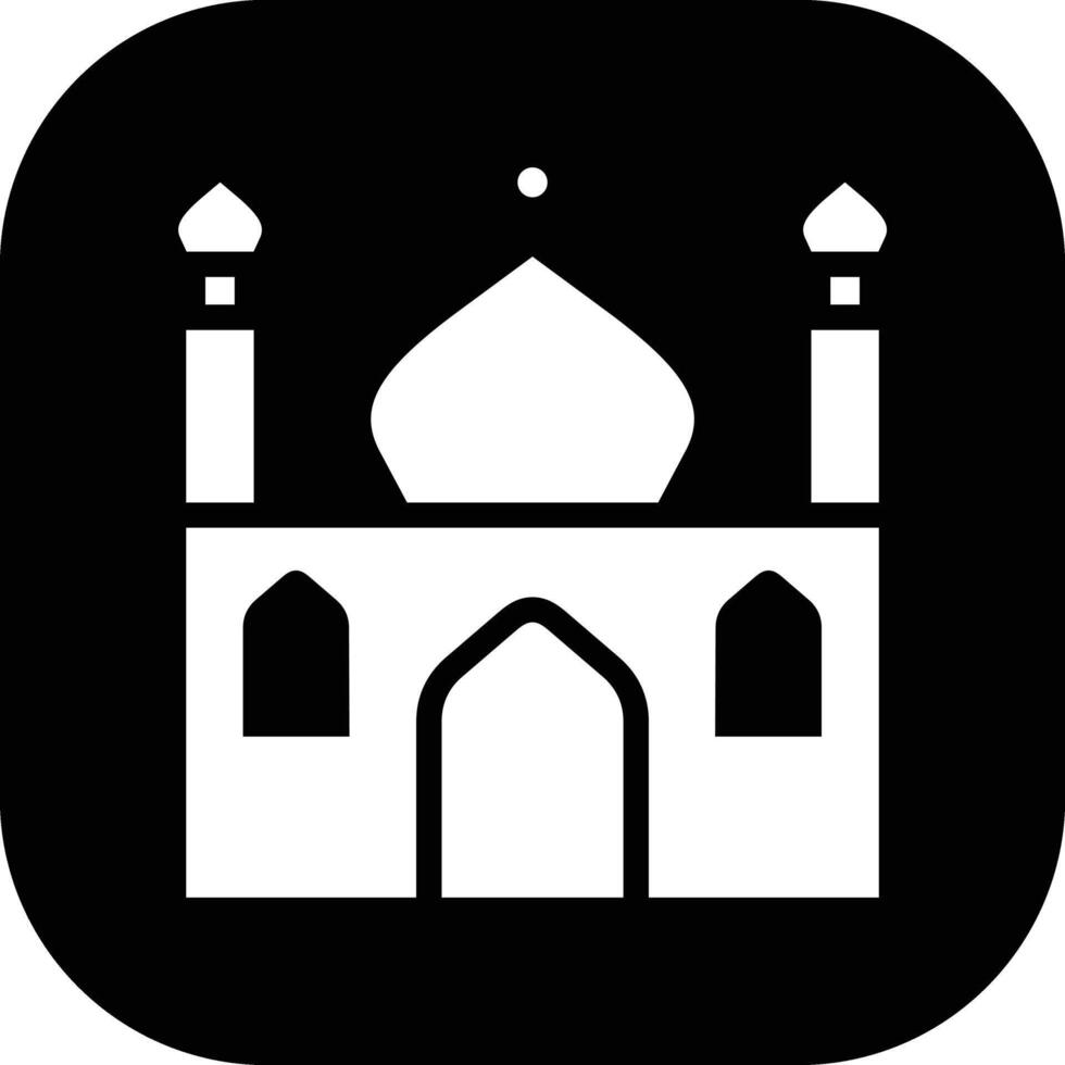 Small Mosque Vector Icon