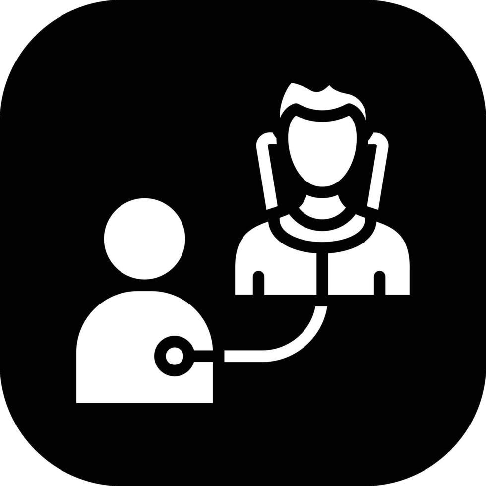 Patient Examination Vector Icon