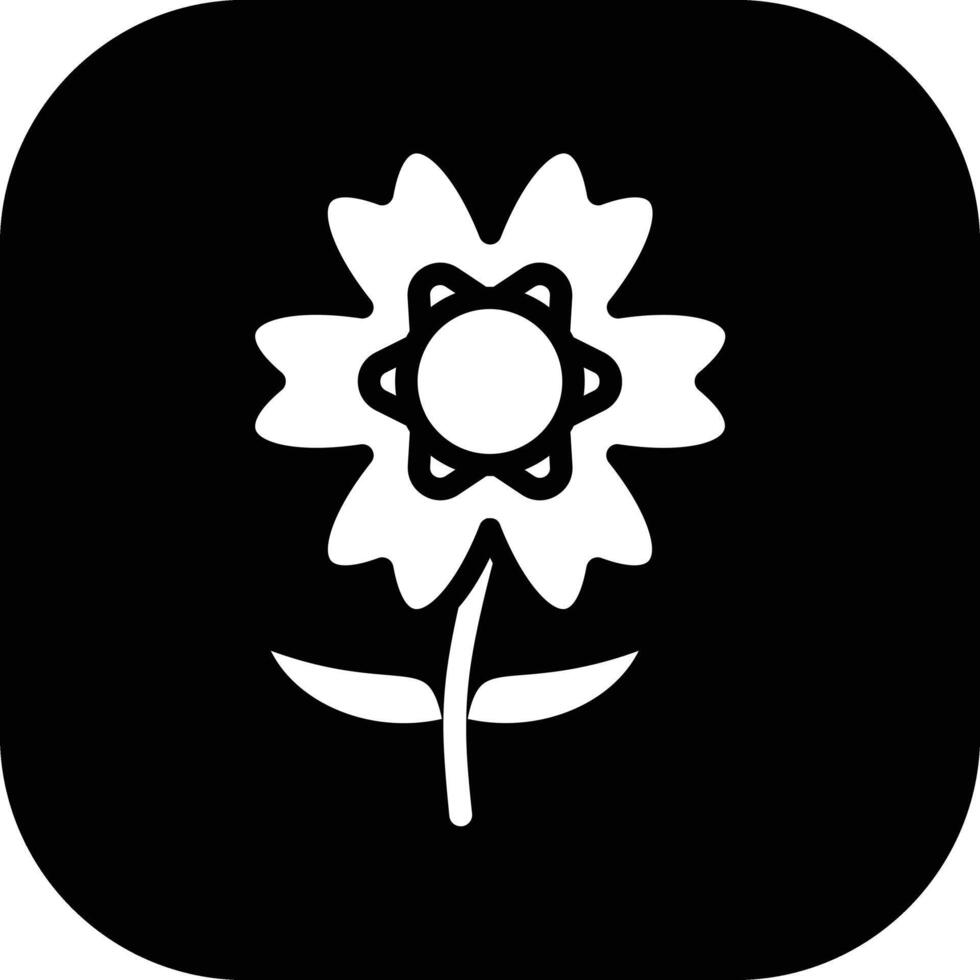 Alpine Forget Me Not Vector Icon