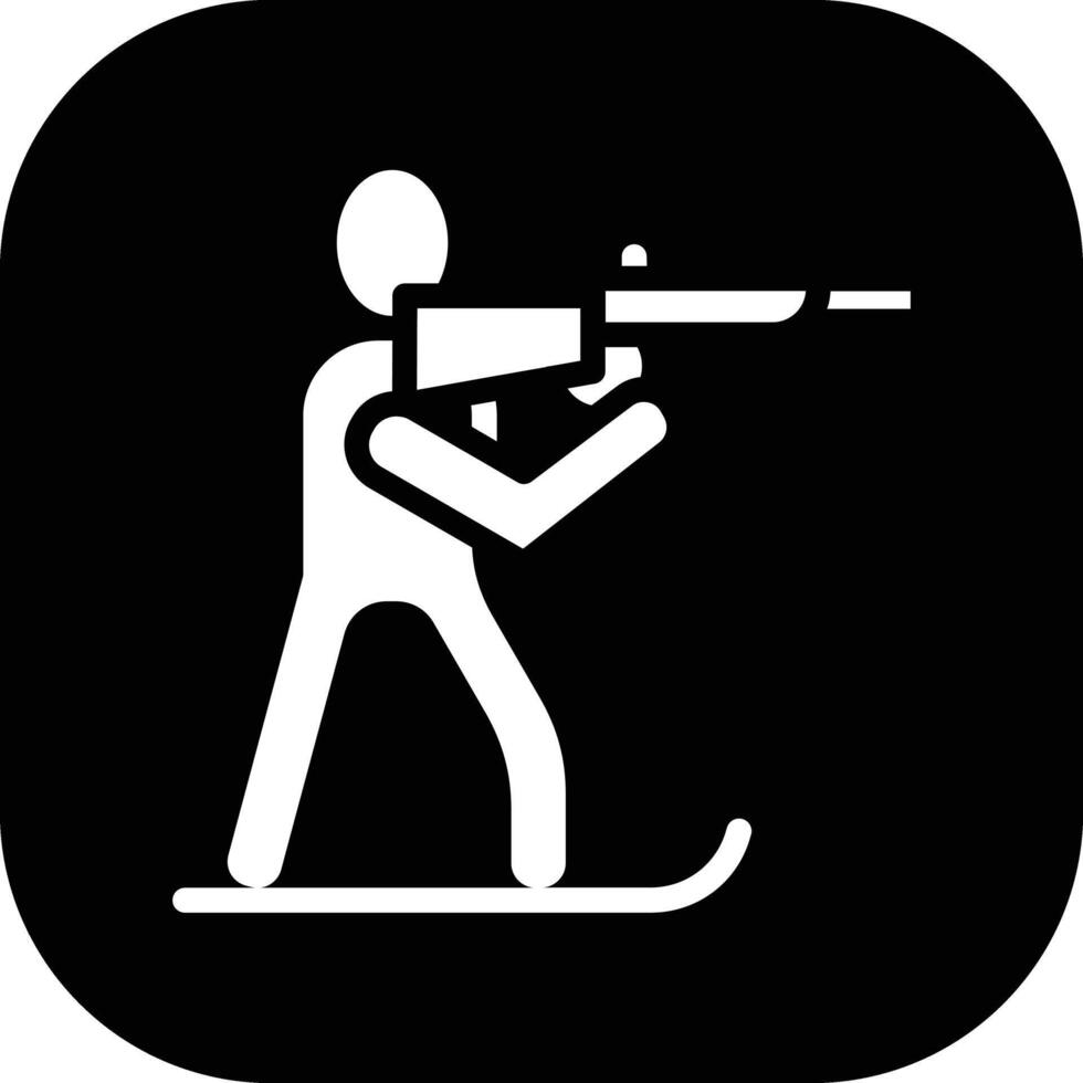 Biathlon Vector Icon