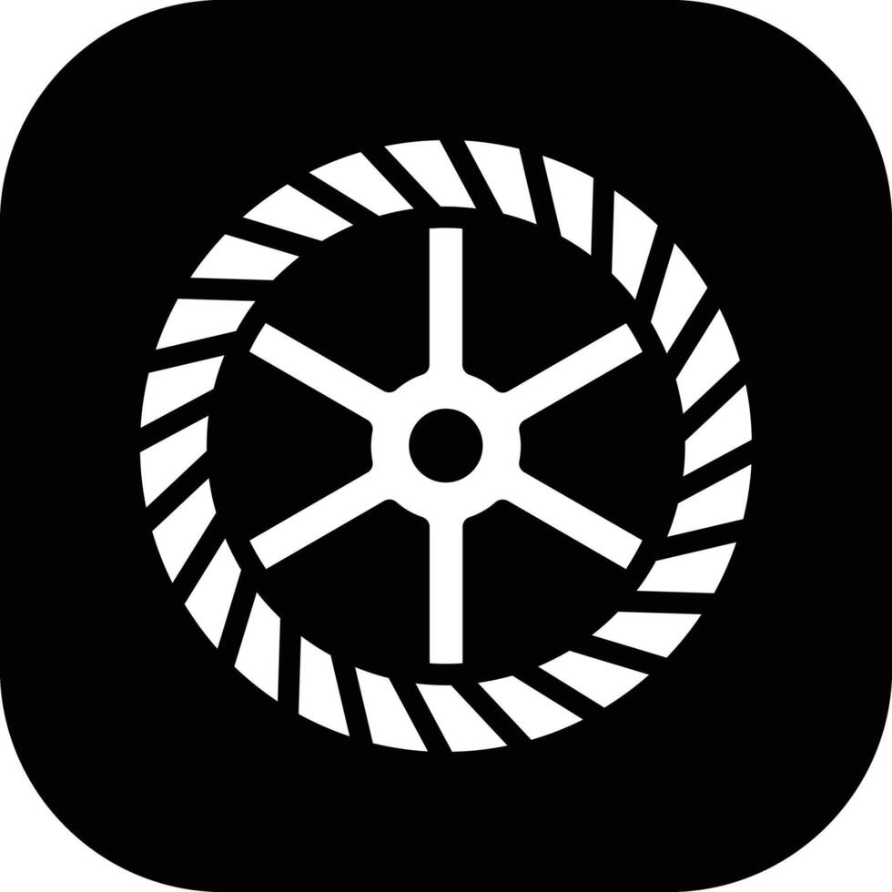 Tire Vector Icon