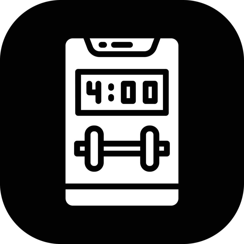 Gym Time Vector Icon