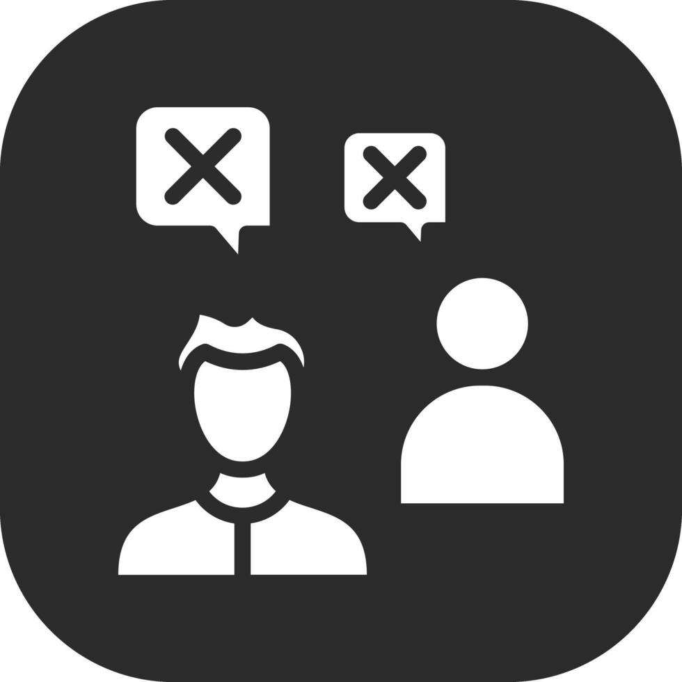 People Disagree Vector Icon